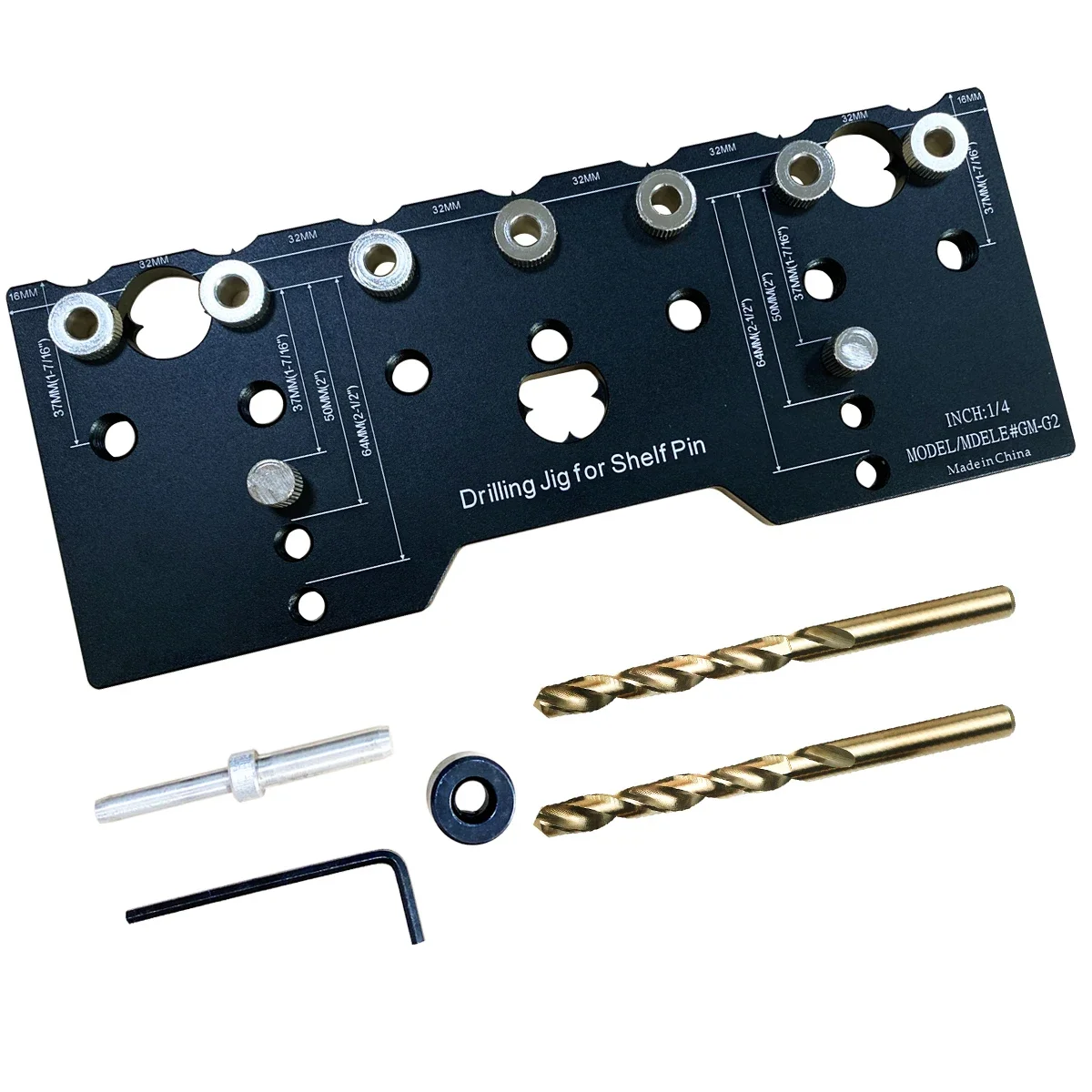Liga de Alumínio Prateleira Pin Jig Perfuração Jig Broca Guia para Furos Retos Hardware Gabinete 4