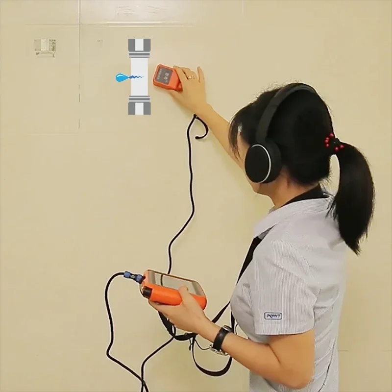 PQWT L50 Indoor Underground In-Walls Pipeline Water Leak Detection Device Home Use Water Leak Detector Hot sales