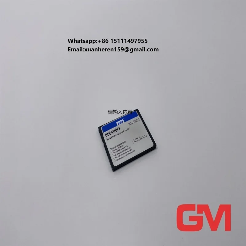 New and Original Compact Flash Card CX1900-0013 64 MB WD 900-100-203 Stock in Warehouse PLC Programming Controller