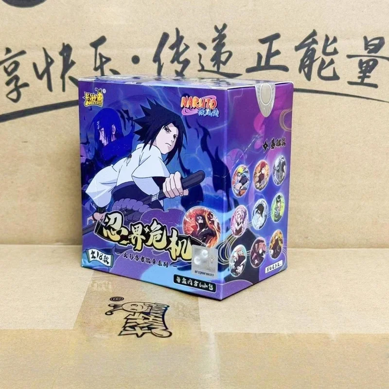 100% Genuino Kayou Naruto Carte Nuovo W7 W6 Collezione Anime Scatola di Carte Lotta Capitolo Pro Capitolo Ninja Mondo Bambini Giocattoli Gioco Regali