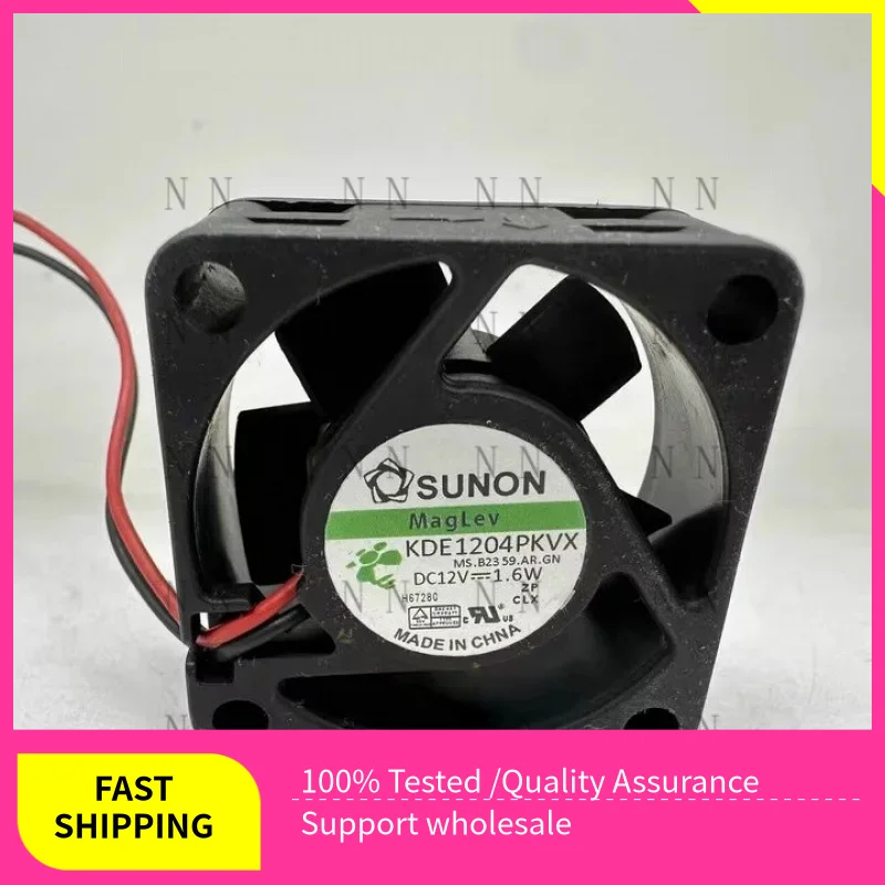 WEP  NEW FOR SUNON 4020 KDE1204PKVX DC12V 1.6W 4CM 40*20MM Fan