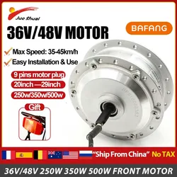 Bafang Motor (ONLY V-Brake) 36V 250W Electric Bike Brushless Gear Hub Motor 8FUN Front Wheel Ebike Conversion Kit