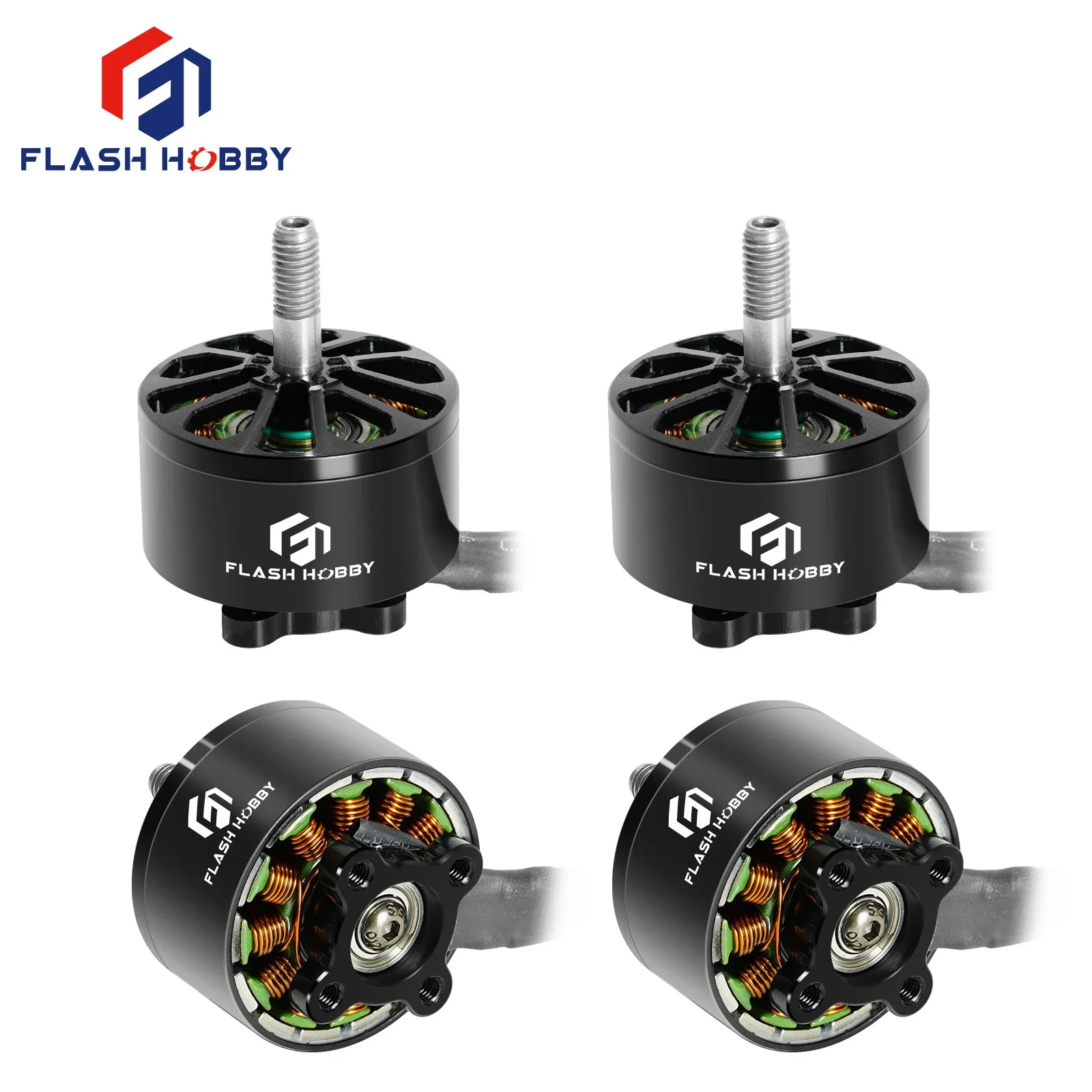 

FLASHHOBBY A2812 2812 900KV 3-6S Brushless Motor for 7 8 9 10 inch FPV Racing Drone