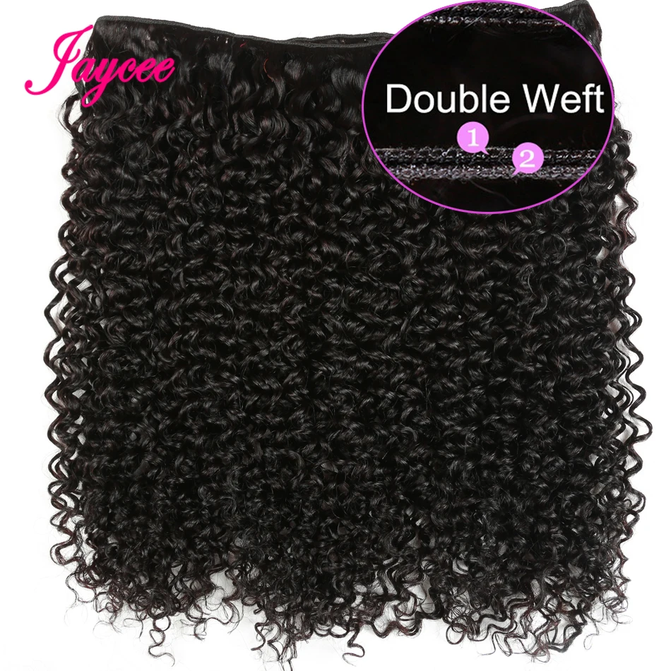 Isee-extensiones de cabello humano rizado Afro, mechones de cabello indio crudo, Color Natural, Remy, 1/3/4 mechones, 100 g/unidad