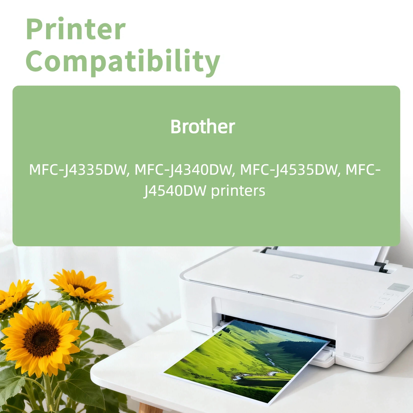 Yowell LC-426XL – kompatible Tintenpatronen, passend für Brother MFC-J4335DW, MFC-J4340DW, MFC-J4535DW, MFC-J4540DW Drucker. – Detail 2