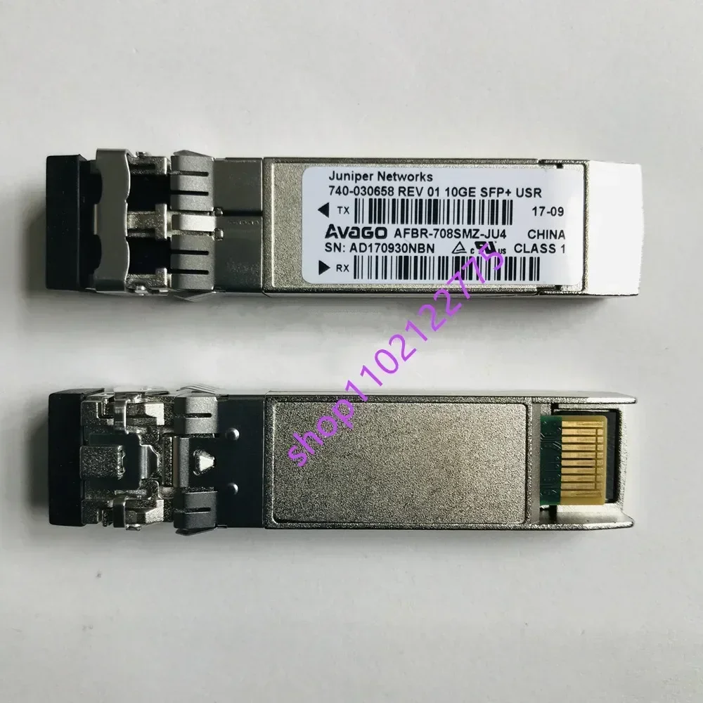 Juniper Networks 10gb Sfp Fiber optical module/740-030658/AFBR-708SMZ-JU4/Juniper 10G 850NM Fiber Switch Transceiver