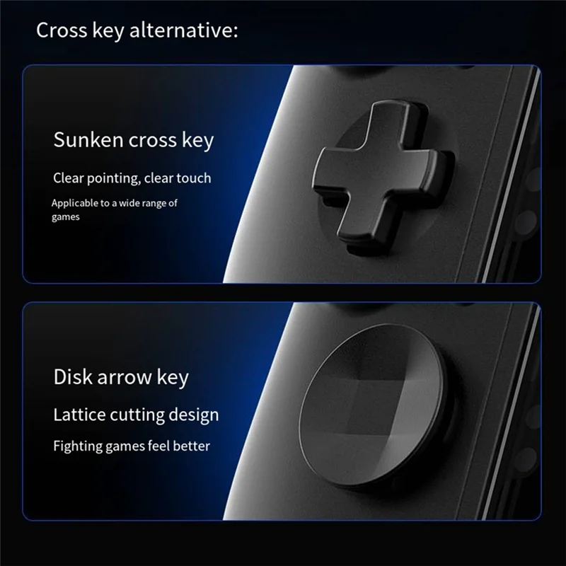 

Stylish-D8PRO RGB Tablet Controller Wireless Controller For Switch Game Bluetooth Stretch Joystick For P4 Android