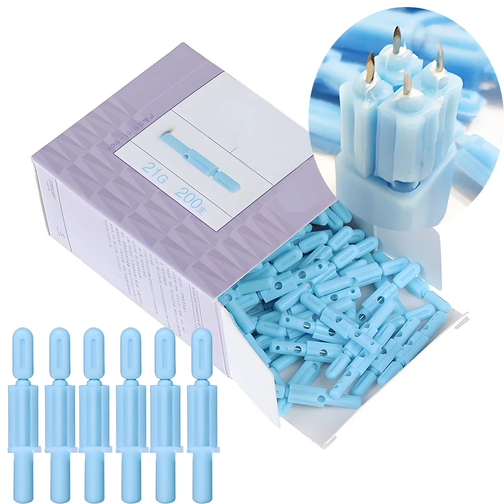 

21 г иглы 4 головки для сбора шипов игла для банок крови Lancet Pen Lancet