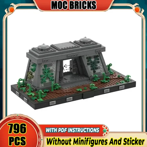 Blocs de Construction Star Movie Moc, bunker impérial Diorama, modèle technologique, briques à assembler soi-même, jouet de Construction, cadeau de vacances