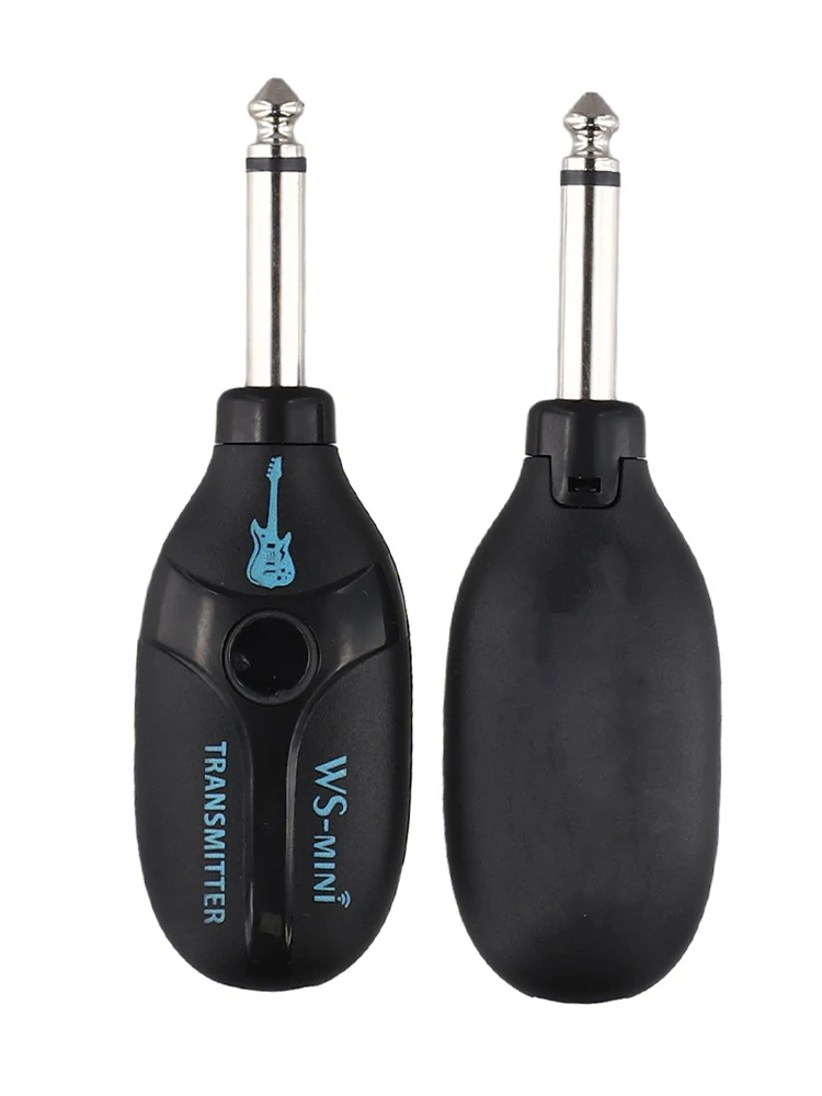 

Hot Sales 2.4G Wireless Guitar System Audio Transmitter Portable ABS For Electric Guitar/Electric Piano/Bass Replace Parts