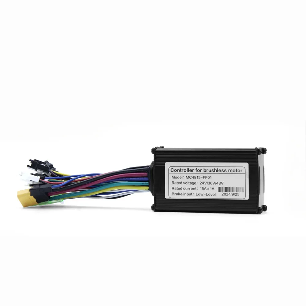 

Bike SineWave Controller 24V/36V/48V E-Bike Three Mode 15A Controller SM Plug with Speed Limit ,Bicycle Modified accessories