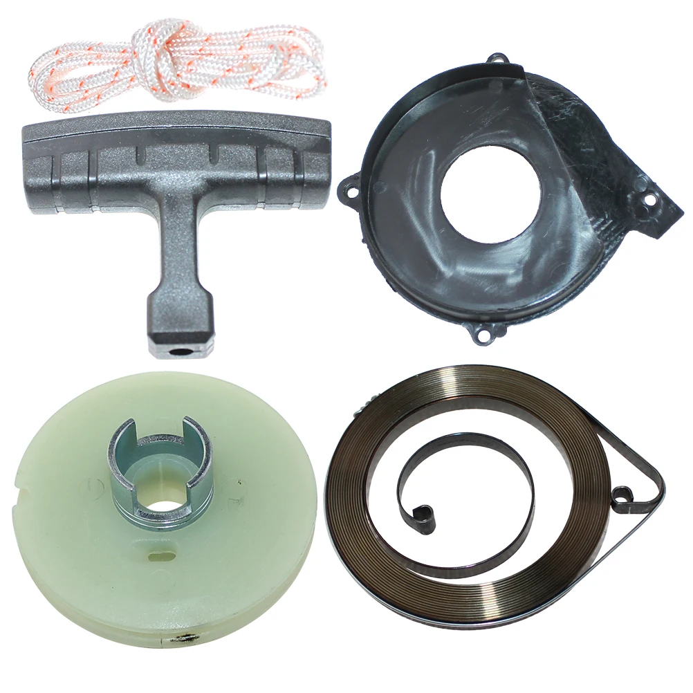 Starter Pulley & Spring,Cord For Jonsered 820,920,930,930 Super,503484801,503102401,503102404.