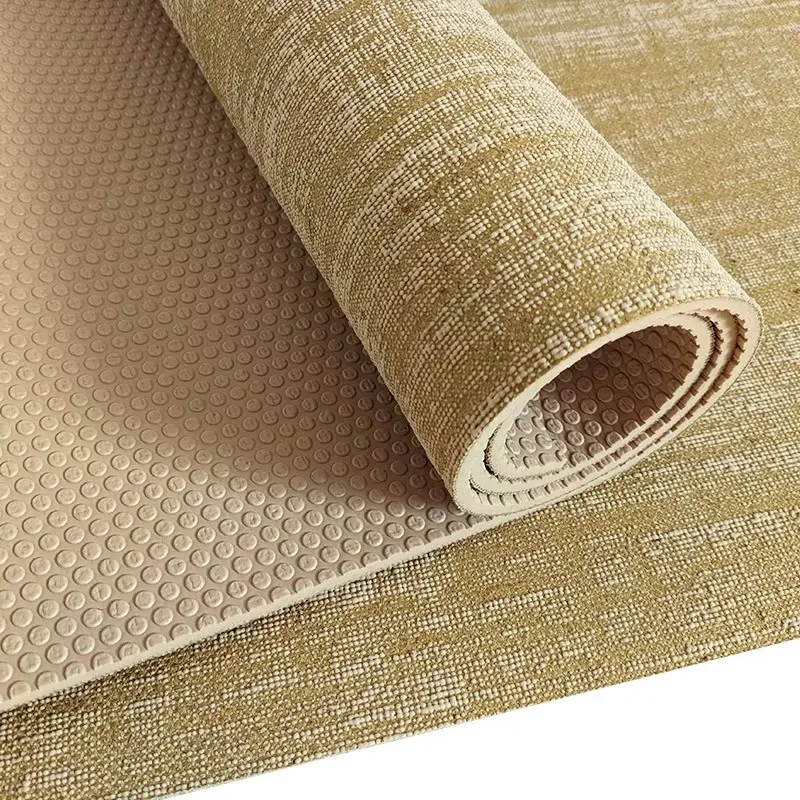 Professional Yoga Mat Sweat-Absorbent Non-Slip 183cm Rectangular Indoor Fitness Mat Home Use