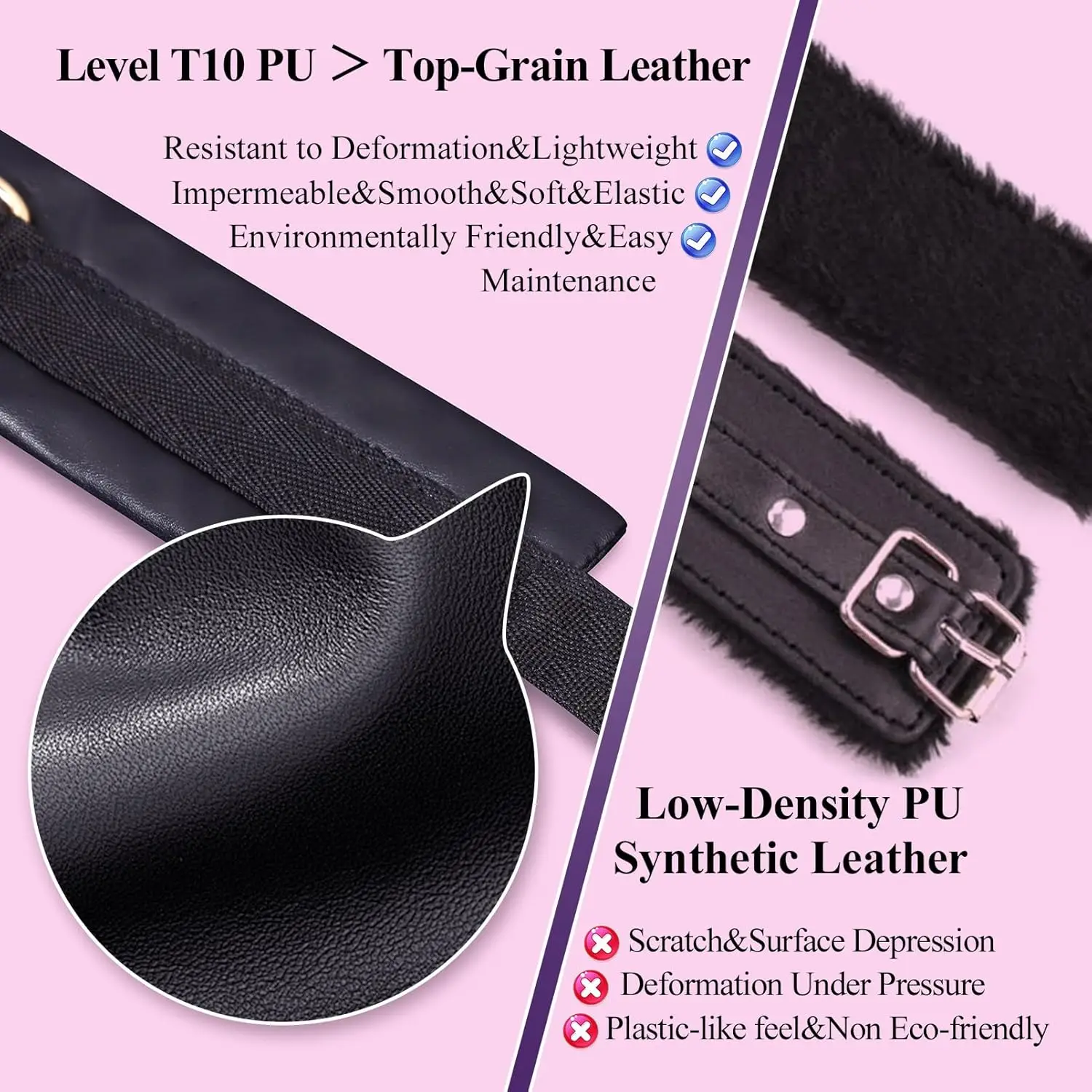 الجنس عبودية BDSM عدة القيود 4 قطعة مجموعات مع أصفاد قابل للتعديل المعصم الكاحل الكفة الوثن الكبار SM ألعاب الجنس لعب للمبتدئين #3