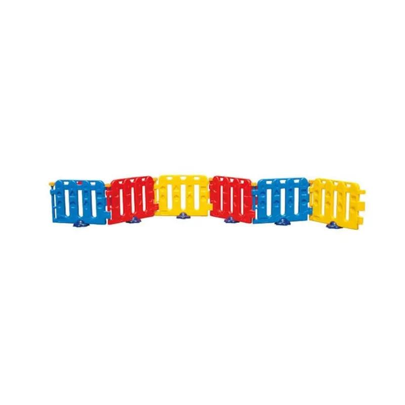 Children's plastic color game fence indoor soft play playground fence