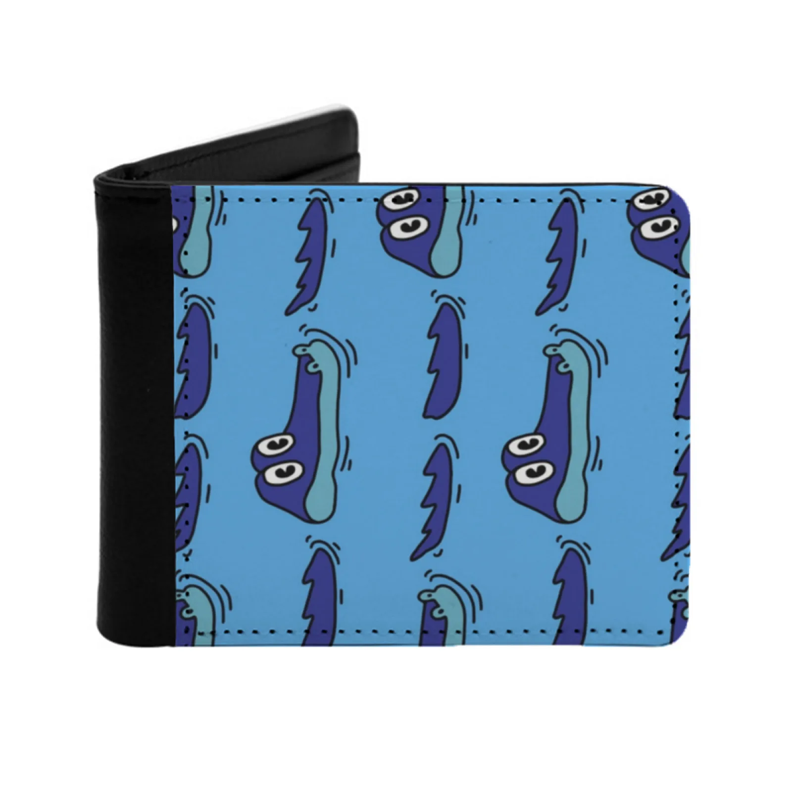 King Gizzard Gator Swimming All Proceeds To Charity Personalized Men's Leather Wallet Card Money Bag Pu Leather Wallet King