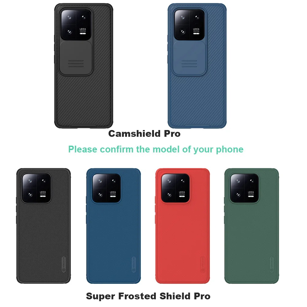 Per Xiaomi Mi 13 / Mi 13 Pro Custodia Nillkin CamShield Slide Custodia per fotocamera Ultra-sottile per Xiaomi Mi13 Mi 13 Pro Copriobiettivo