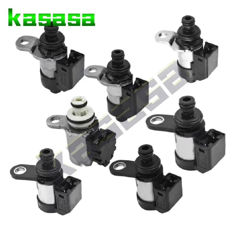 New 7pcs RE5R05A 05A  Transmission Solenoid Kit Fits for 2004-2009 2010 Nissan Titan V8 5.6L 63431A-U 31941-1FX02 319411FX02