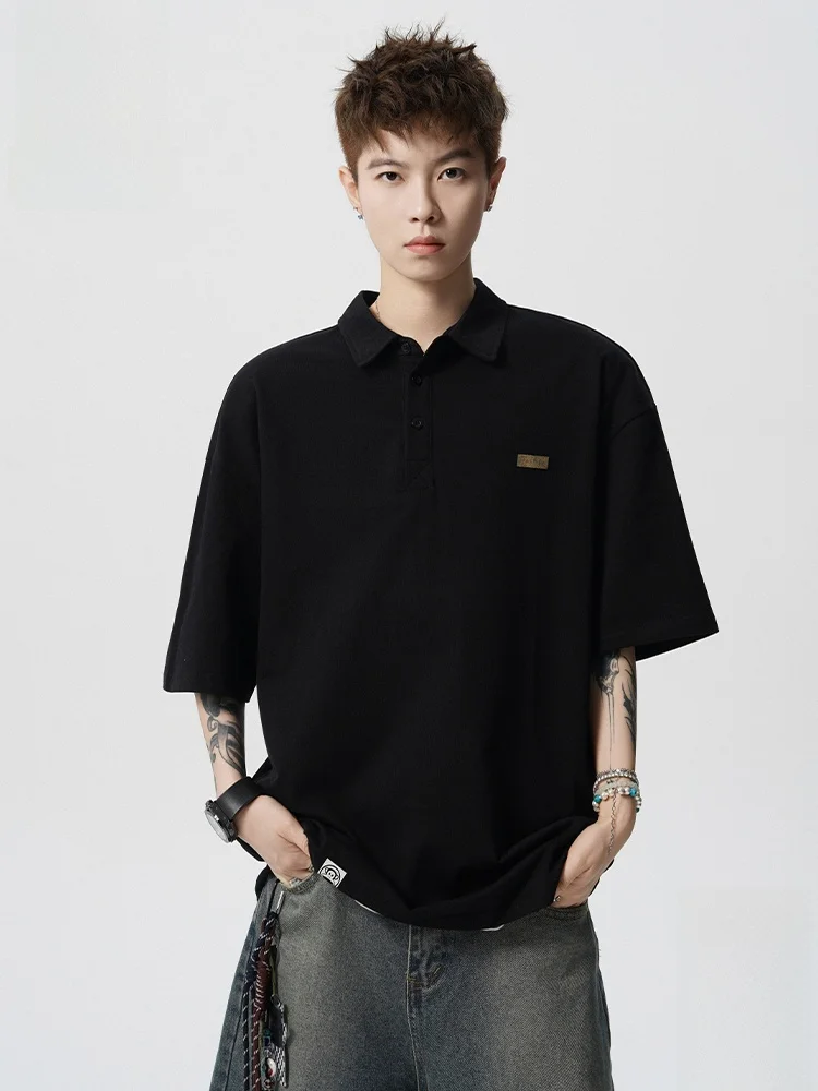 

Футболка Paul Frank Monkey Black с коротким рукавом и отложным воротником, мужская, модная, брендовая, летняя, трендовая