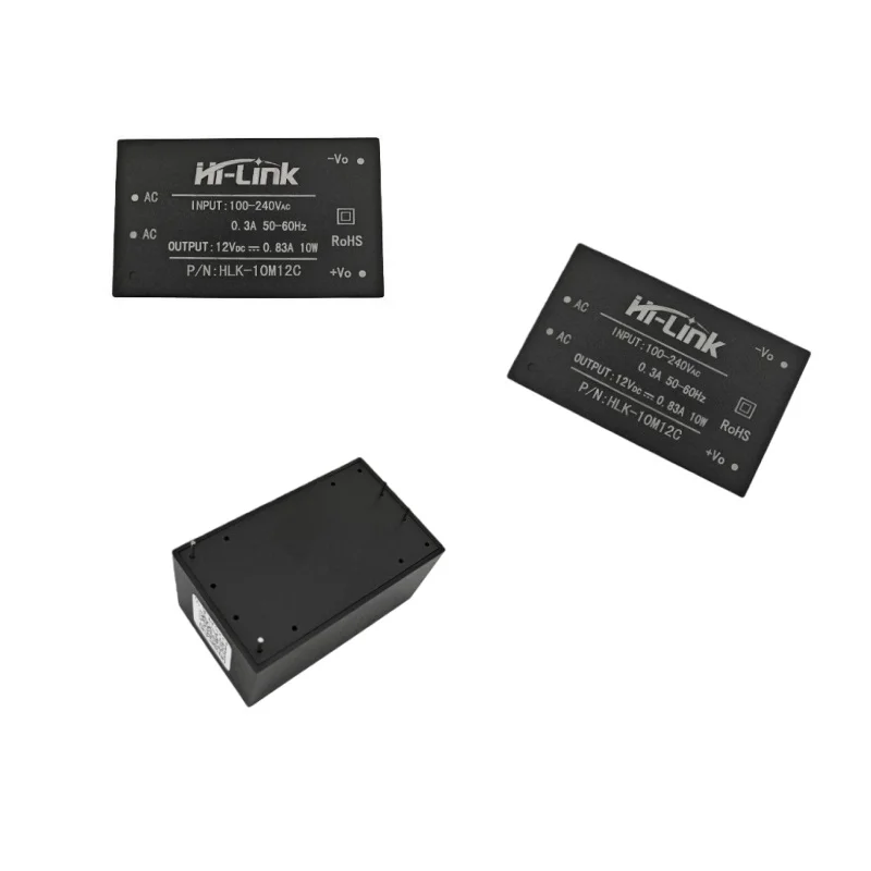 Hi-Link 10M03C 10M05C 10M09C 10M12C 10M15C 10M24C 10W Built-in EMC Circuit Power Module 110V 220V to 3.3V 5V 9V 12V 15V 24V 10W
