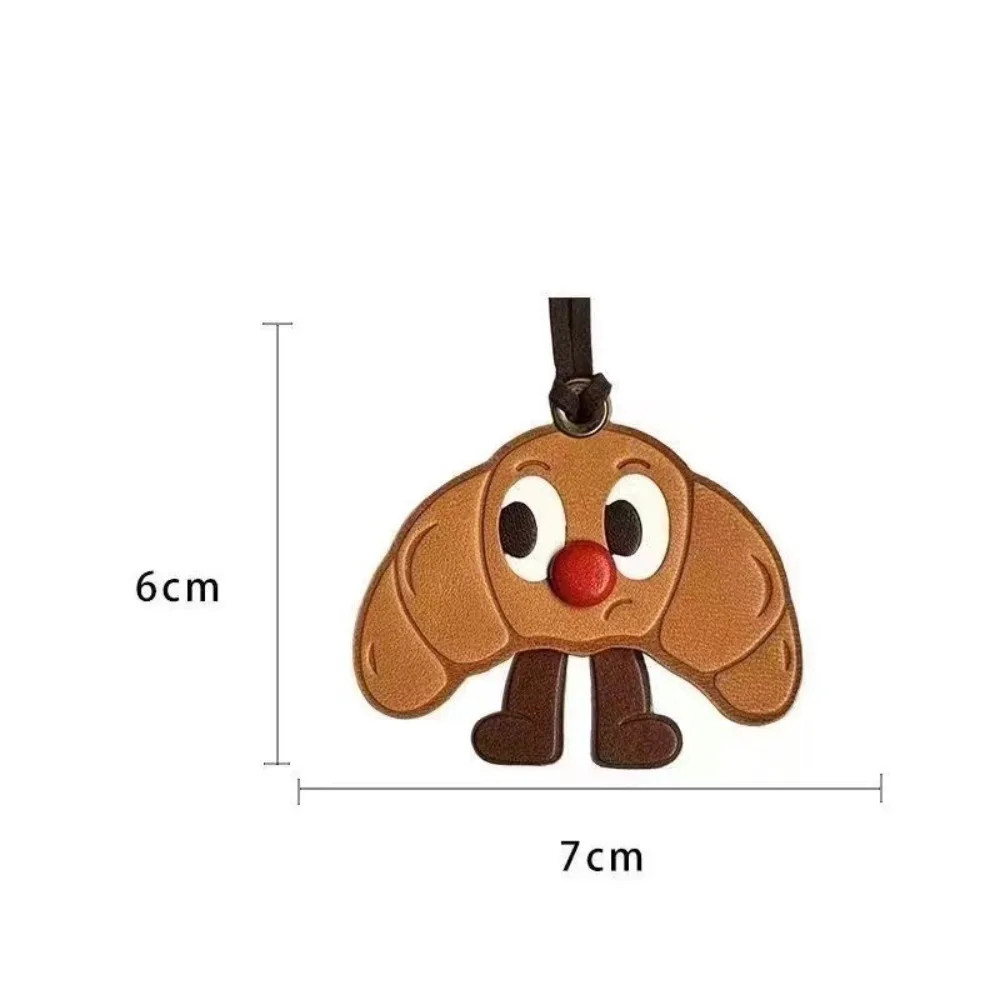 Подвеска для тостов из искусственной кожи, сумка для тостов, аксессуары, кожаный рюкзак, аксессуары, модный рюкзак с героями мультфильмов, подвесное украшение