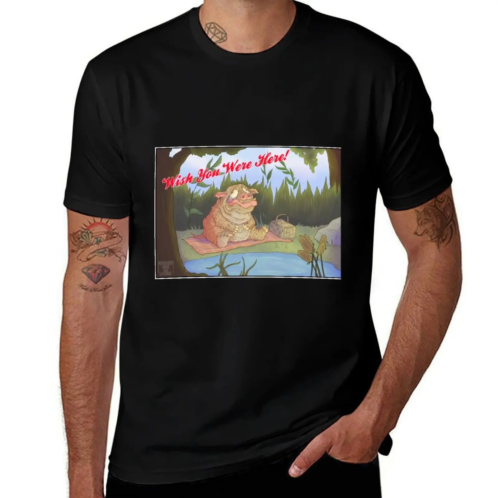 

Wish You Were Here T-Shirt boys whites Short sleeve tee rapper graphic tees men t shirt
