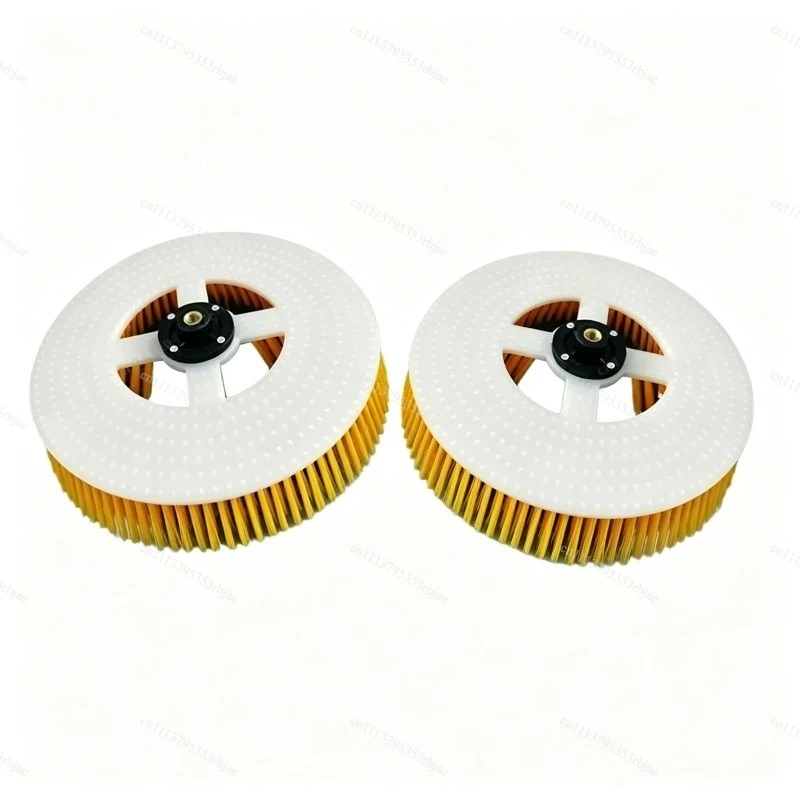 Photovoltaic Panel Cleaning Brush Diameter 350MM Bristles 55mm Length Solar Panel Billboard power Electric Disc Nylon Glass Wall