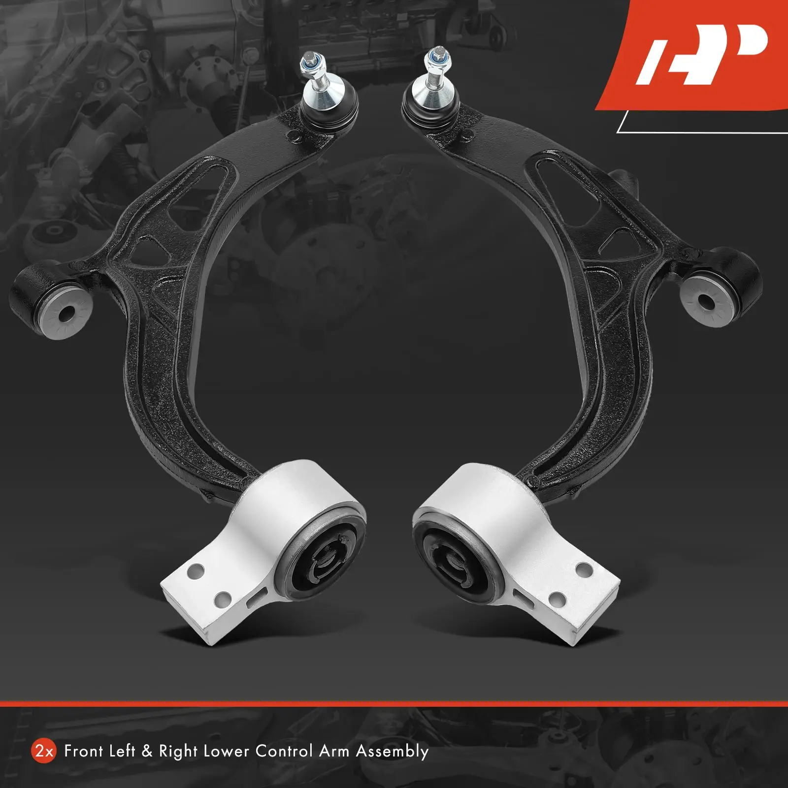 A-Premium 2x Front Lower Control Arm with Ball Joint Assembly for Ford Explorer 2011-2019 Police Interceptor Utility 2013-2019