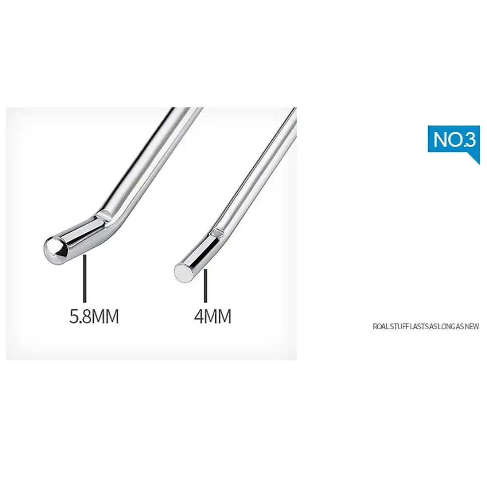 1Pcs Hardware Tool Wall Hook Display Lewelry Pegboard Hammer Pliers Mobile Phone Accessories Single Line Hook Steel Nail Screws