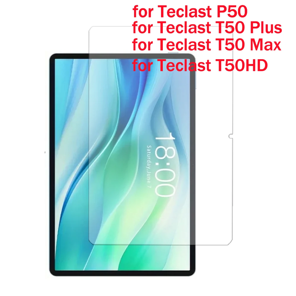 1PC Glass screen protector for Teclast P50 11\'\' T50HD T50 Max/T50 Plus anti-scratch tablet protective 9HD hardness film