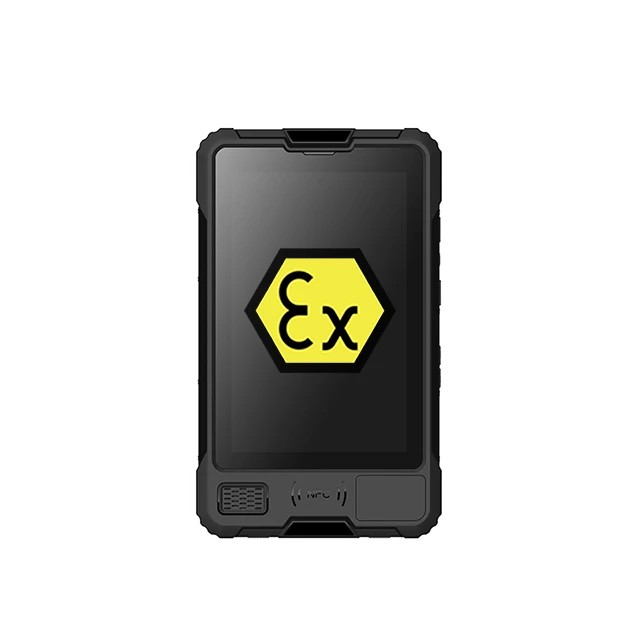 Intrinsically Safe Rugged Tablet 8 Inch Android 12  IP68  Industrial Explosion Proof Computer for Zone 1/2  Oil Refinery