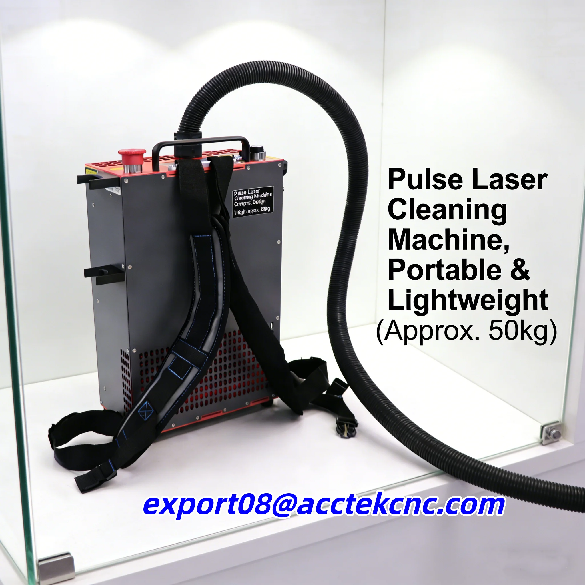 

Hot Sale Cleaning Machine Battery-powered Pulsed Laser Multi-power Backpack Pulsed Laser Cleaning Machine For Metal And Wood