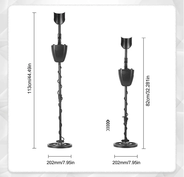 GTX5030 Metal Detector Rilevatore d'oro sotterraneo Nuovo design