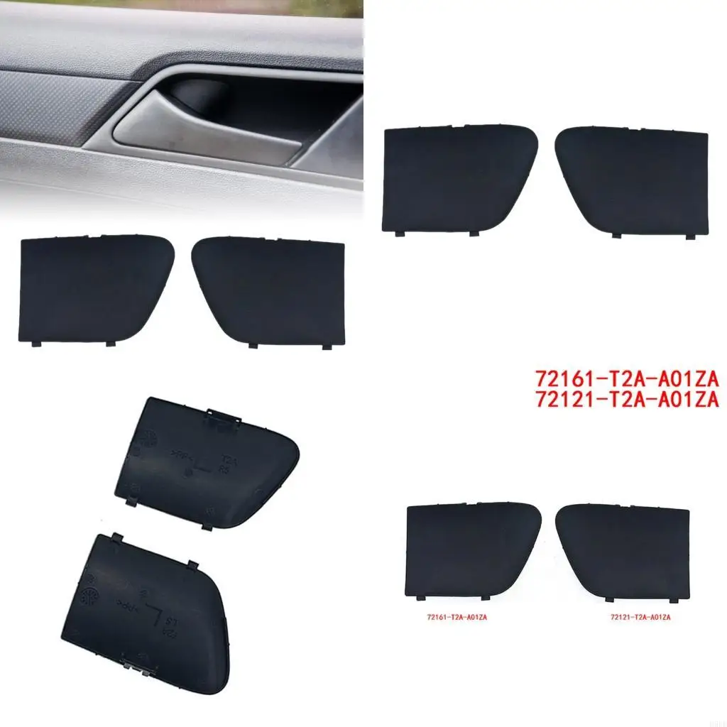 Front Door Trim Cover Pair for Left Right Handle Repair Tasks H9EE