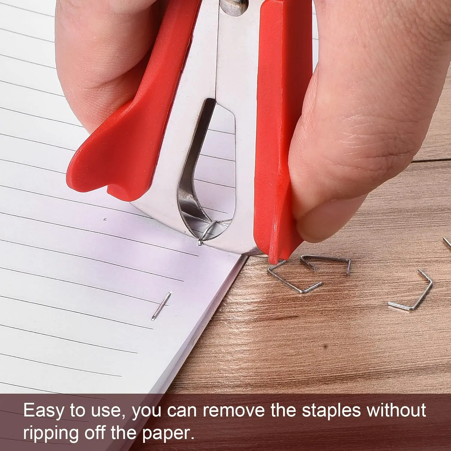 Staple Remover Tools, Staplers Puller Steel Jaw for Office Home Desktop Supply Accessory, Pack of 2