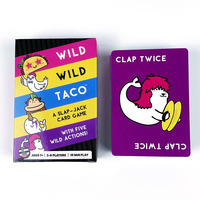 Card Game Hilarious, Fast-Paced Slap-Jack Card Game, Teens, and Adults. Family Friendly Party Game. Great Gift 2-8 Players, 10 m