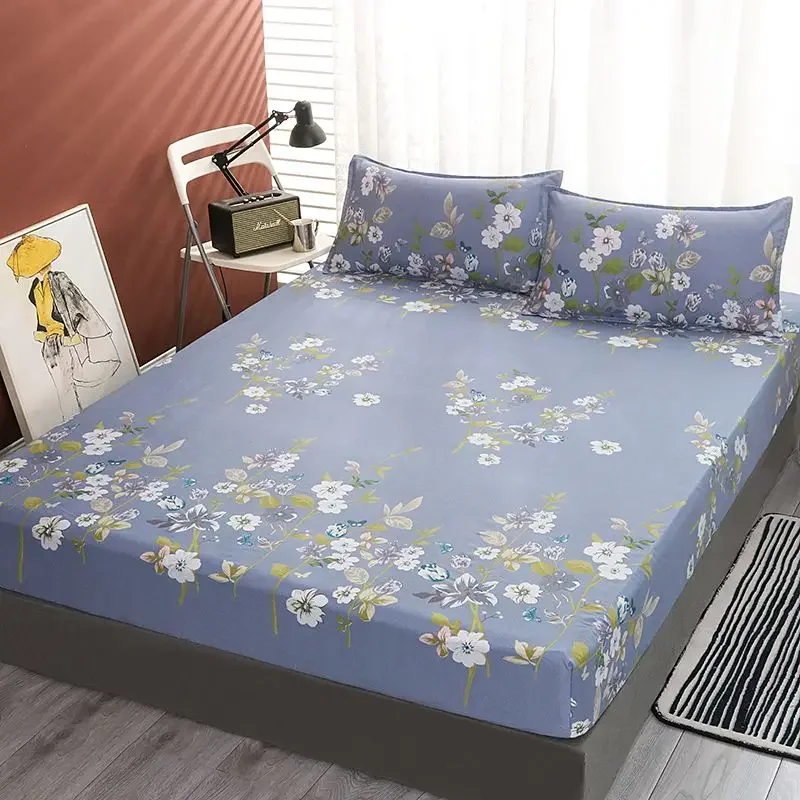 Universal Fitted Mattress Protector Cover for All Bed Types  Anti-Slip Non-Slip Breathable Hypoallergenic Dust Mite Proof