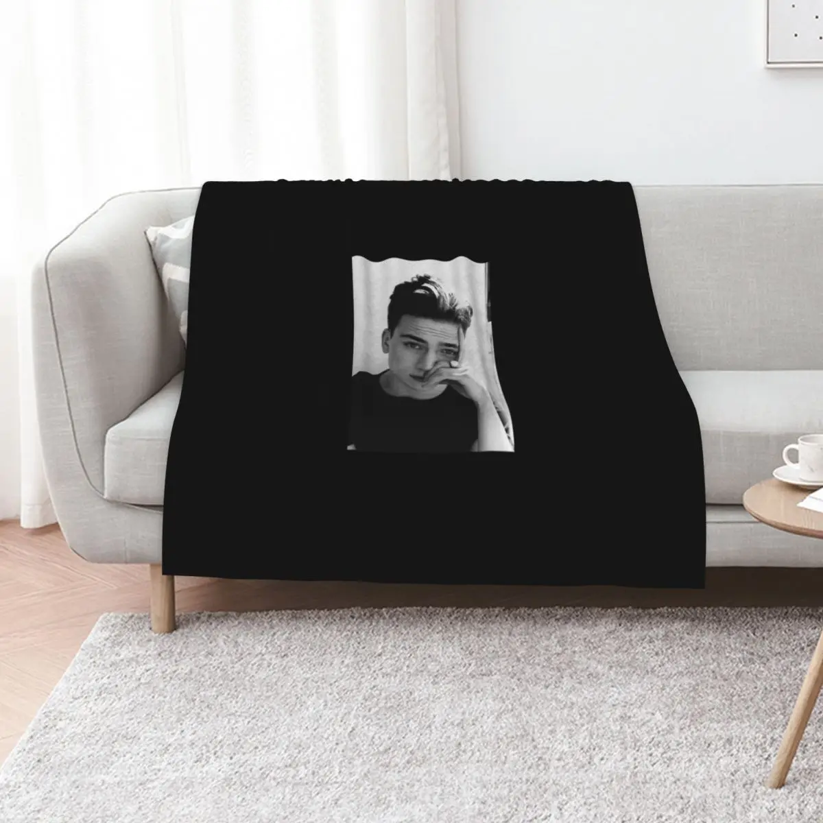 Tanner Buchanan, el personaje de Netflix, manta decorativa con diseño moderno, suave, para decoración del hogar