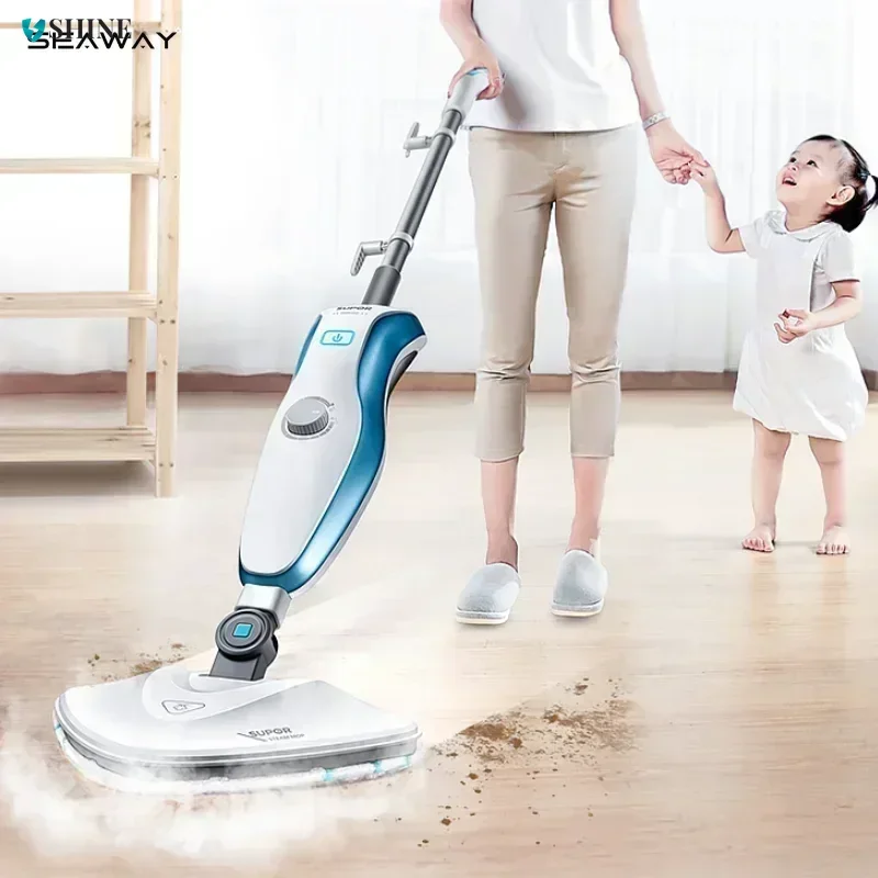 

New Home Use Steam Mop Cleaning Machine - High Temperature Scrubber and Multifunctional Steam Cleaner.