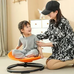 round rotating disc sensory integration training equipment, home large swivel chair toys, vestibular balance training