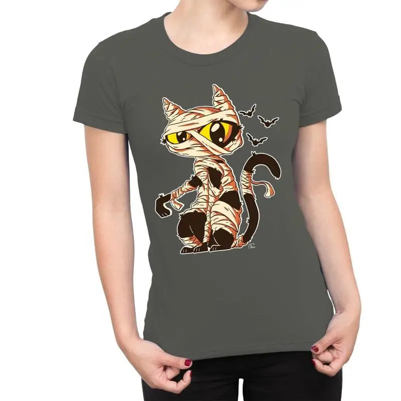 

1T T Shirt Womens Mummy Cat