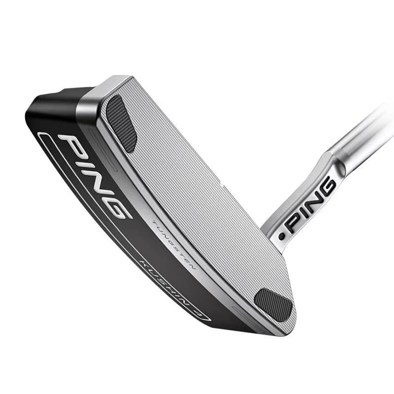 Ping Golf Club Golf Putter - Diseño de alineación ergonómico plateado (para hombres y mujeres), tecnología de absorción de impactos de dos tonos