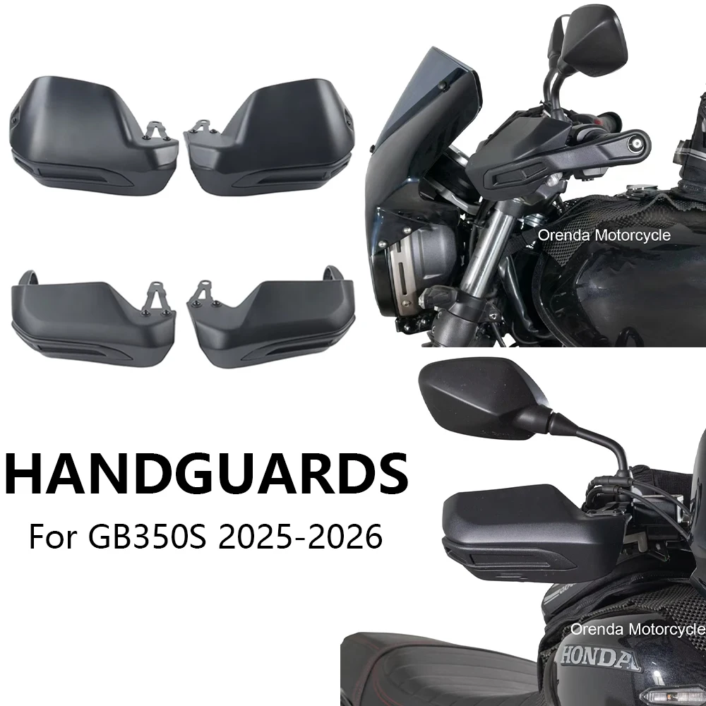 Для Honda GB350S GB 350 S: Новые аксессуары для мотоциклов – комплект передних защитных щитков для рук и ветрового стекла с кронштейнами, 2025-2026 гг.