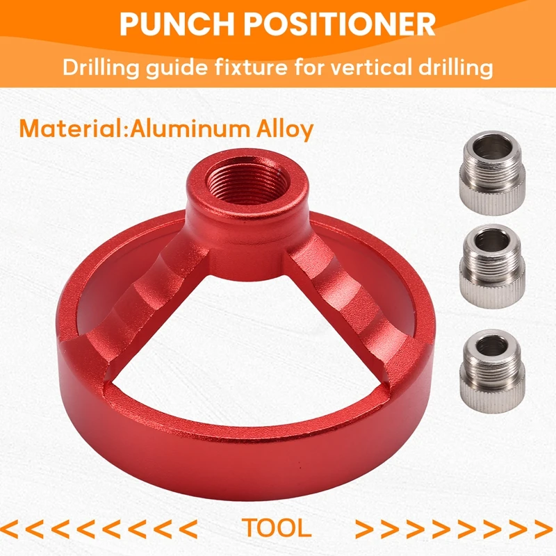 90 Degree Drill Guide 5/6/7/8/9/10Mm Drill Bit Hole Puncher Locator Jig Hinged Hole Opener Woodworking Tools-AT64