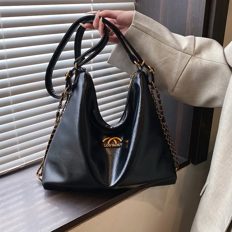 Elegant Designer Work Diaper Bag Women Luxury Leather Tote Large Capacity Stylish Crossbody Handbag For The Sophisticated