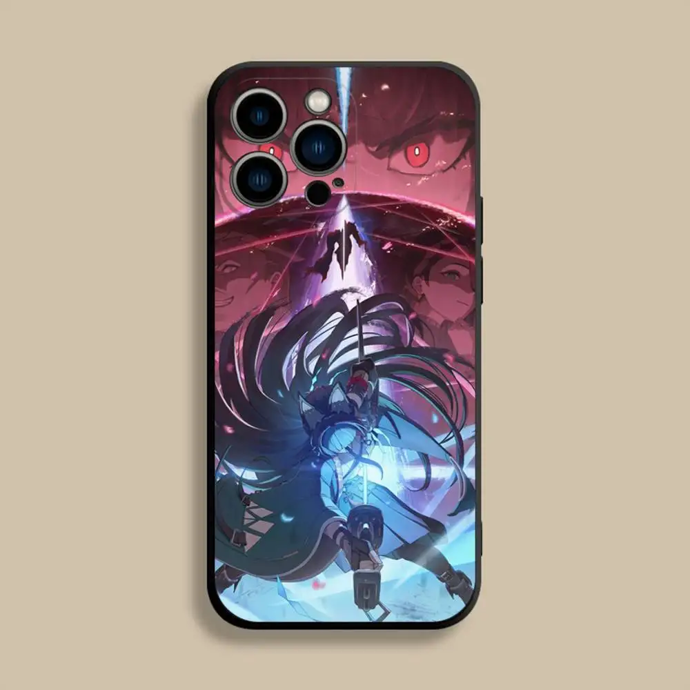 حافظة هاتف H-Hoshimi M-Miyabi ZZZ لهاتف iPhone 17,16,15,14,13,12,Pro,Max,Plus,E,SE4,Air,غطاء ناعم أسود صغير