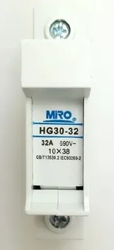 

MRO HG30-32 32A 500V-690V 10*38 1P 2P 3P 4P / HG30-63 63A 380V 14*51 1P 2P 3P / HG30-125 125A 400V 22*58 1P 2P 3P Fuse Base