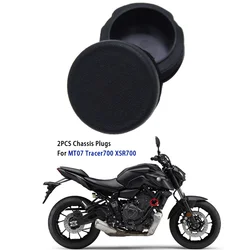 Capuchons de couverture de trou de cadre de moto, trucs de cadre de prise, adapté pour Yamaha MT07 ggler700, XSR700, 07 ggler 700 Xbackpack 700 2013 2021 2018 2019 2020