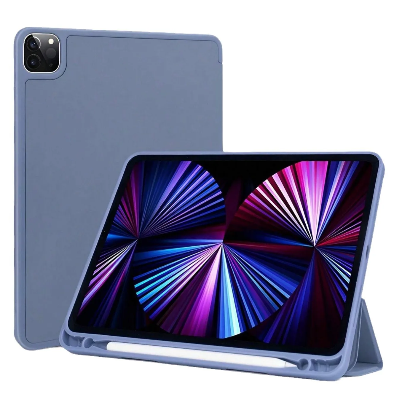 

Чехол-подставка для iPad 5, 6, 7, 8, 9, 10-го 11-го поколения, Air Pro, чехол с слотом для карандашей MINI 3 4 Pro 10,2, 10,9, 11 12,9, 13-дюймовый кожаный чехол