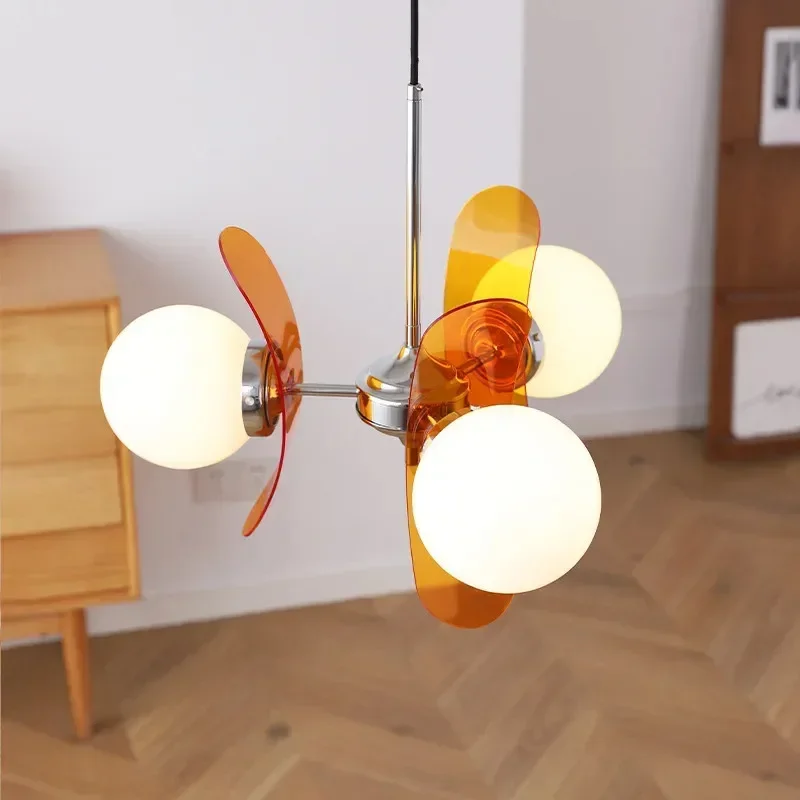 

Tayla Indoor Chandelier Middle Ancient bauhaus Акриловый дизайнерский стеклянный шар Свет для гостиной Ресторан светодиодный обеденный стол светильник